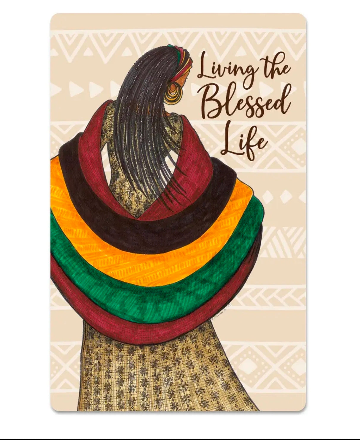 Living the Blessed Life Magnet