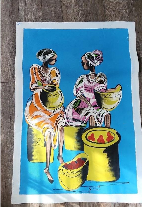 Large Let's Chat Painting #68 - Ase Origins