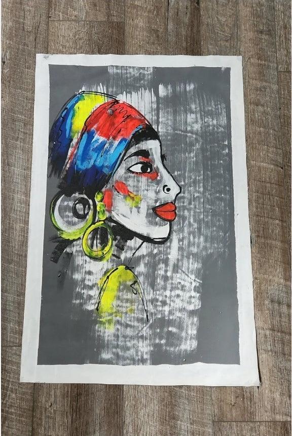 Large Black Women Painting #33 - Ase Origins