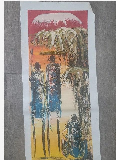 Large Kenyan Women Painting - Ase Origins