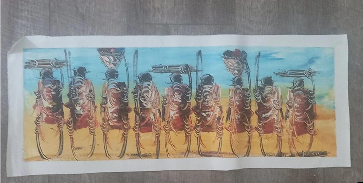 Large Kenyan Women Painting - Ase Origins