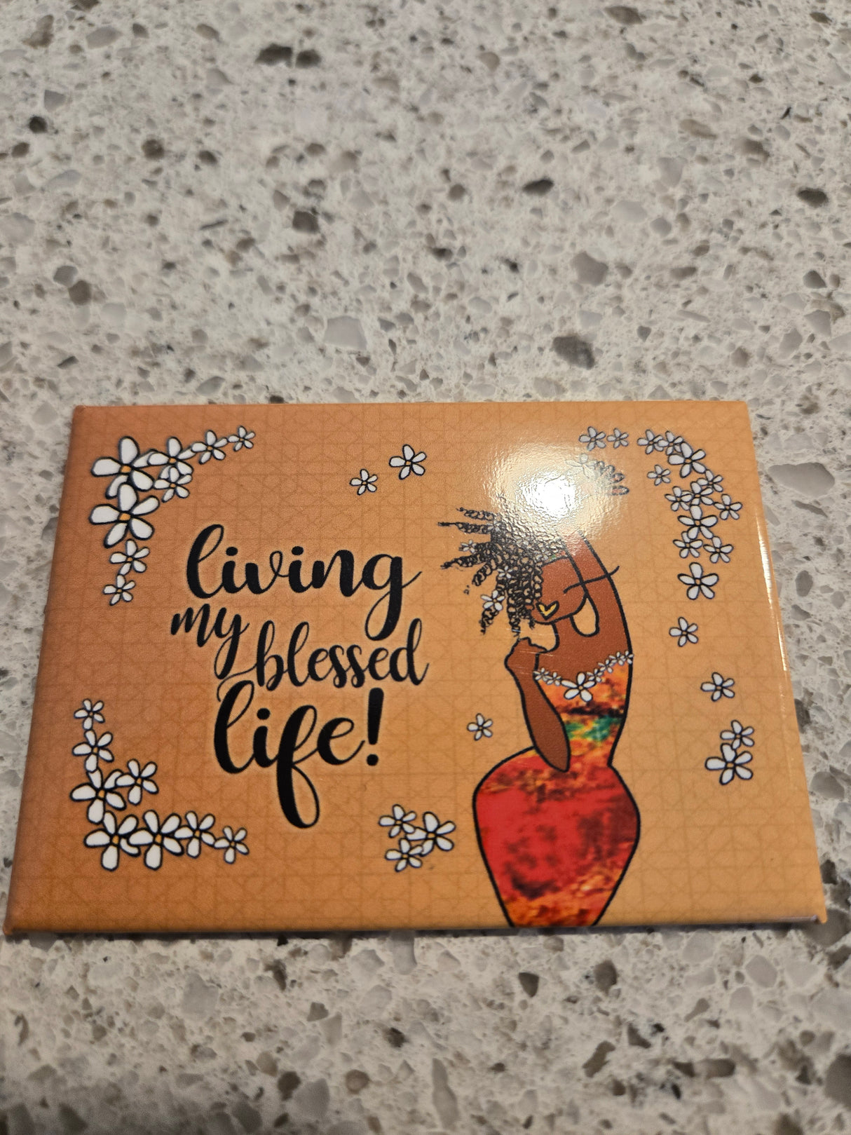 Living my Blessed Life Magnet