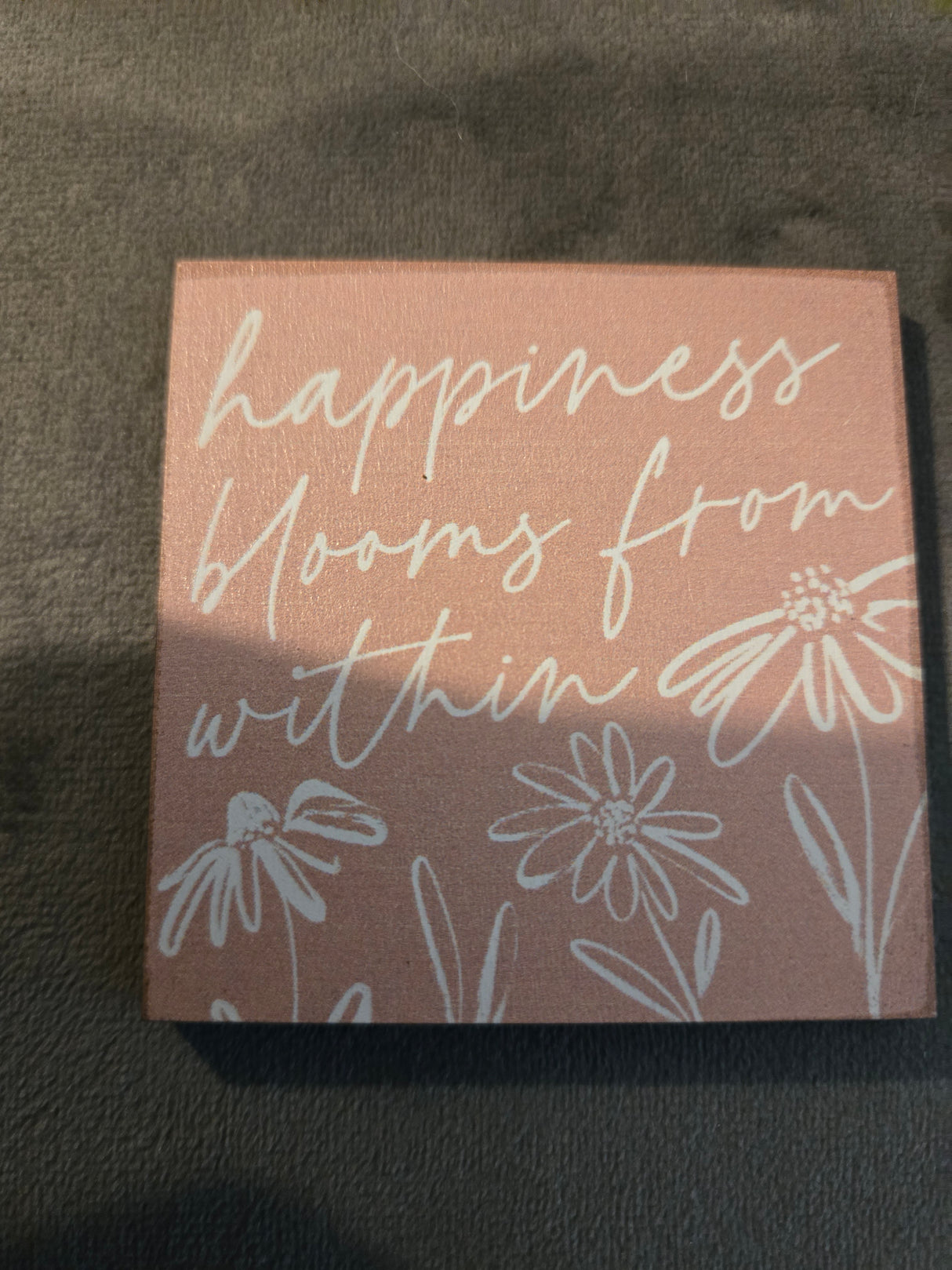 Happiness Blooms From Within Magnet