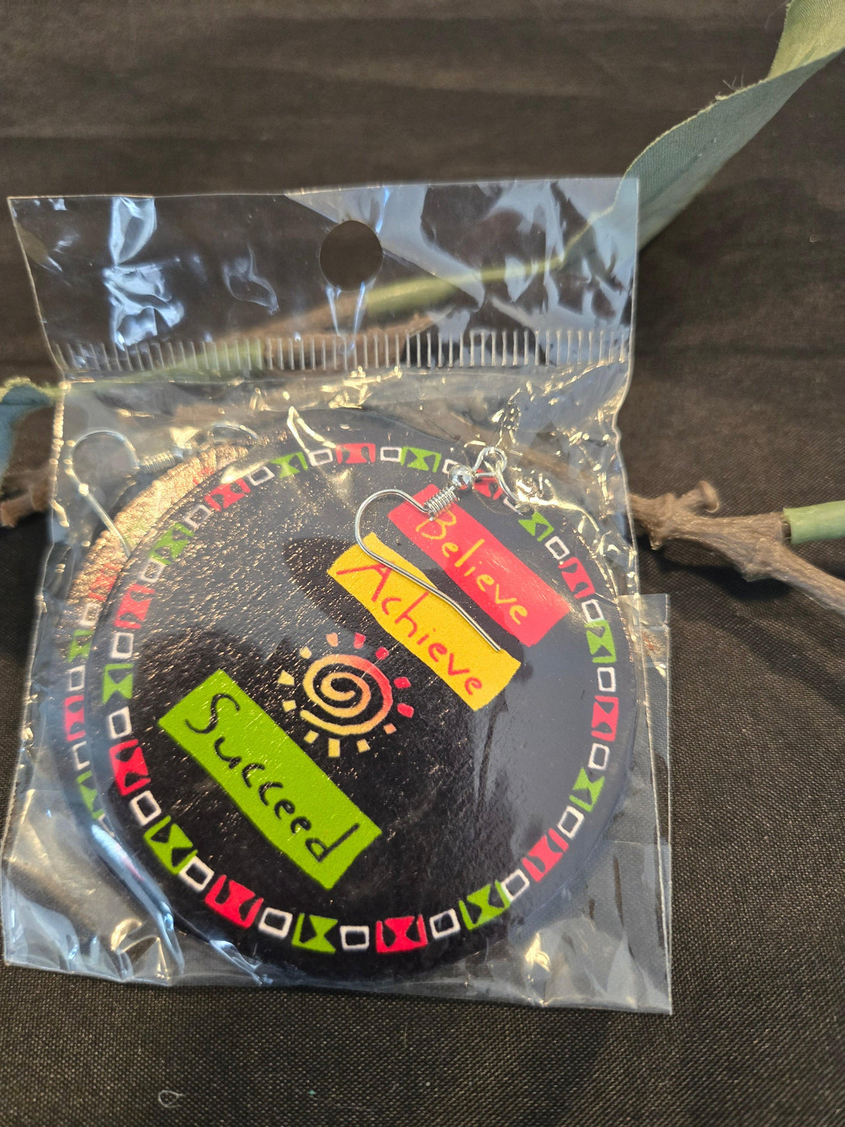 Believe, Achieve, and Suceed Earrings - Ase Origins