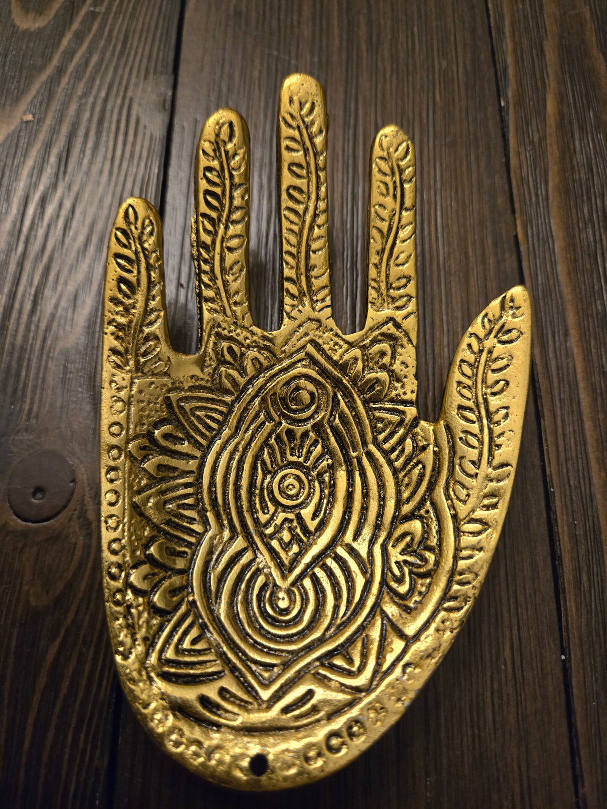 Open Hand Incense Holder