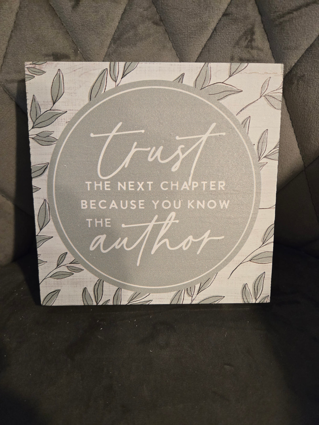 Trust the Next Chapter.. Wood Square