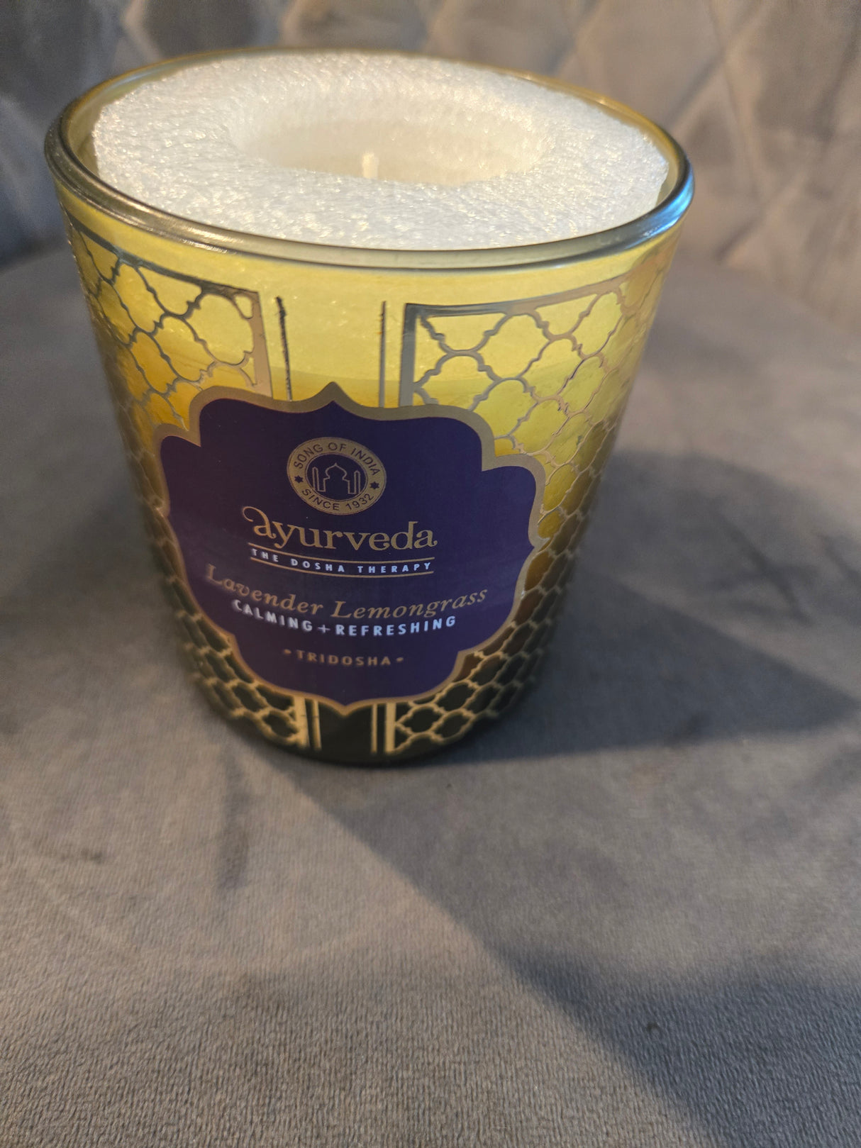 Ayurveda Lavender Lemongrass Candle