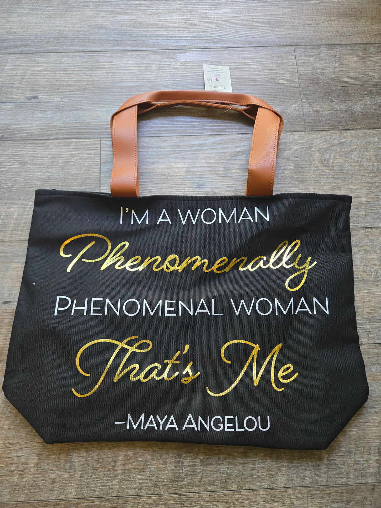 I'm A Woman Phenomenally.. Canvas Bag