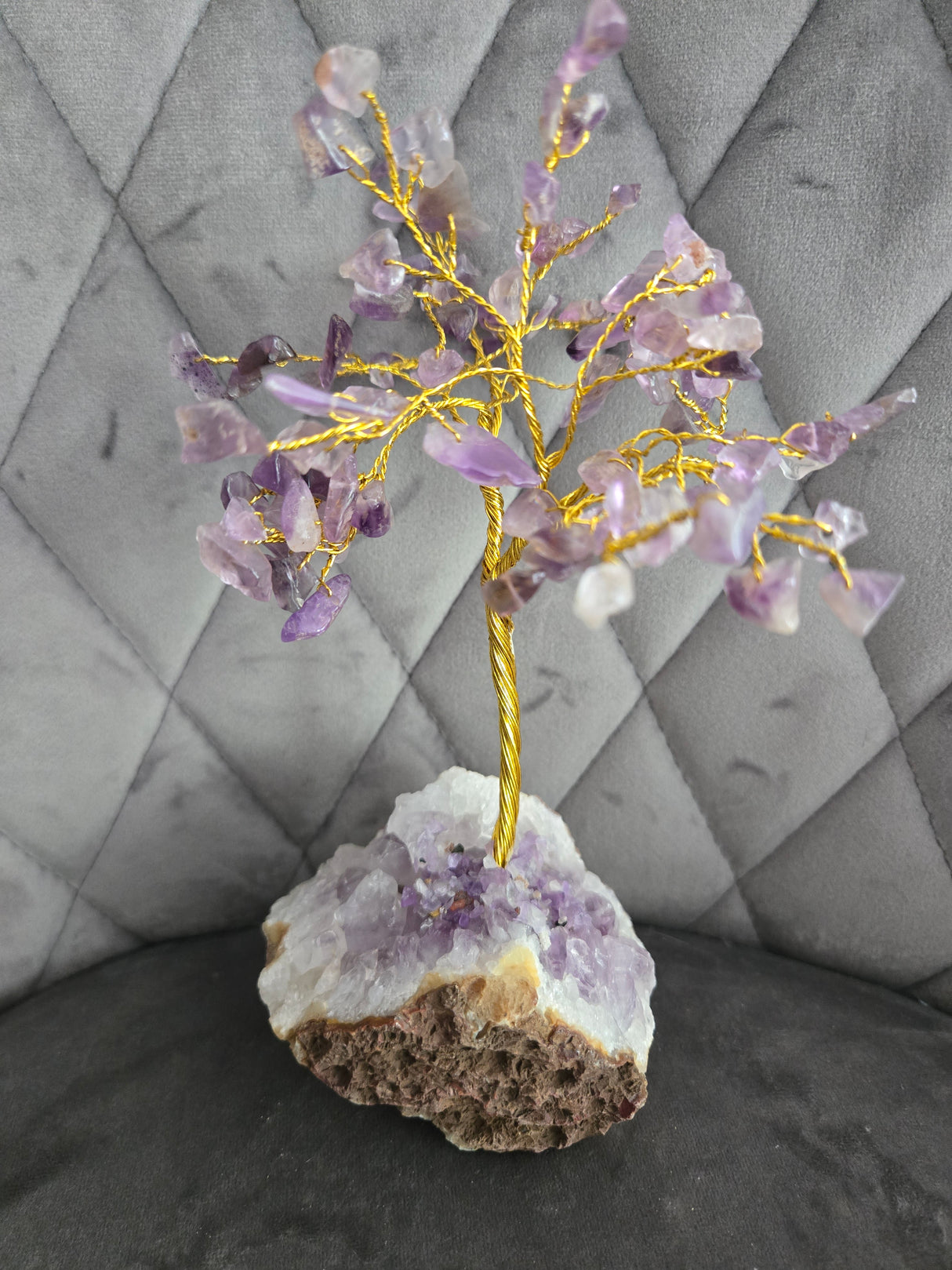 Amethyst Gemstone Tree of Life- Small