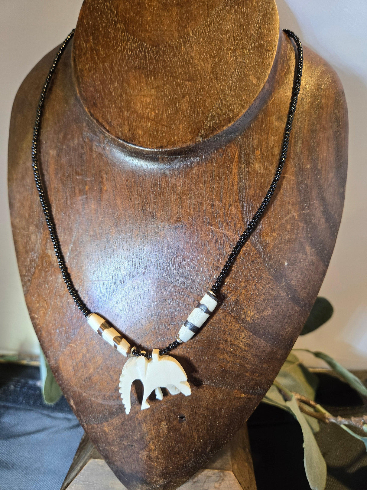 Bone Pendant Choker - Ase Origins