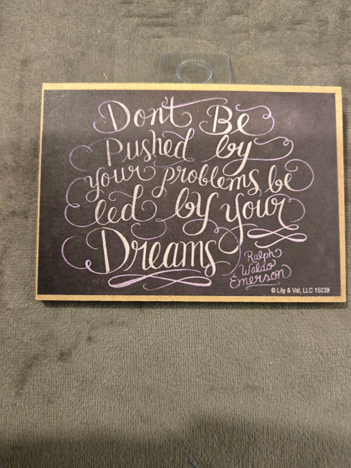 Don't Be Pushed by Your Problems... Magnet