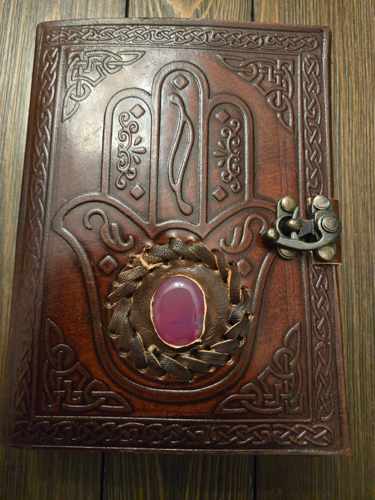 Hamsa Hand Journal