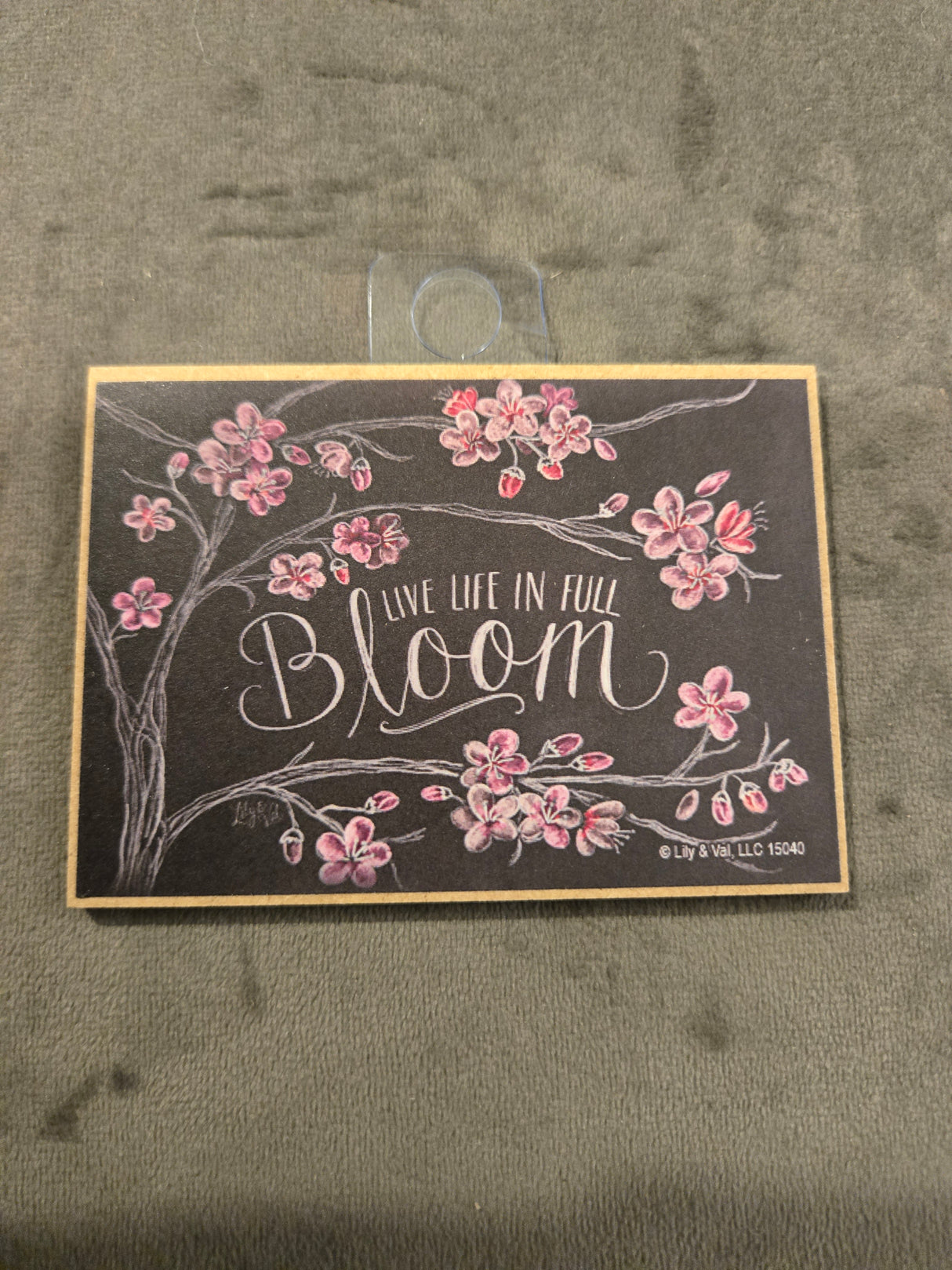 Live Life in Full Bloom Magnet