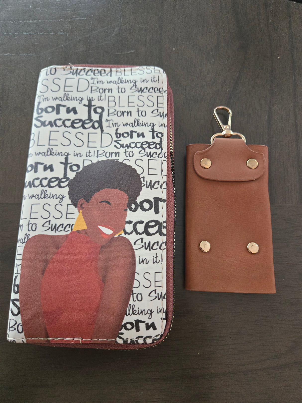 Born to Succed Handbag. Wallet, & Keyring