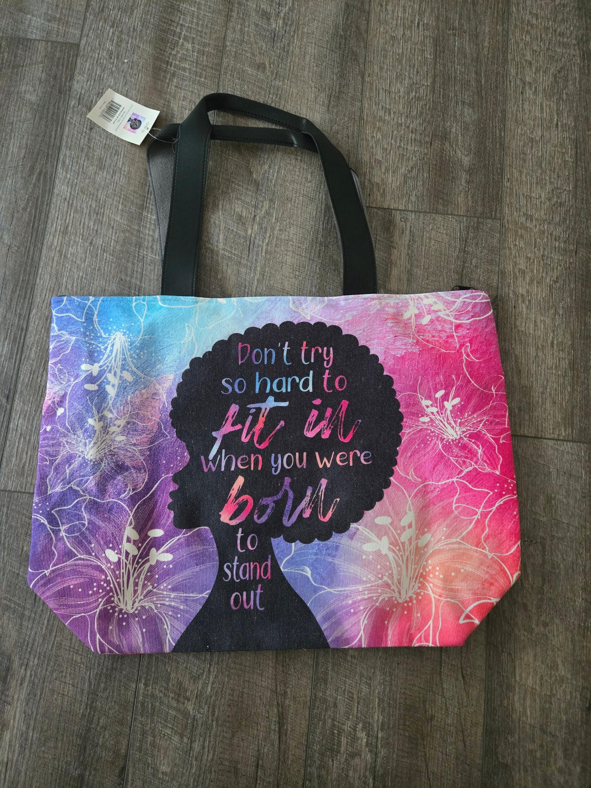 Born to Stand Out Canvas Bag