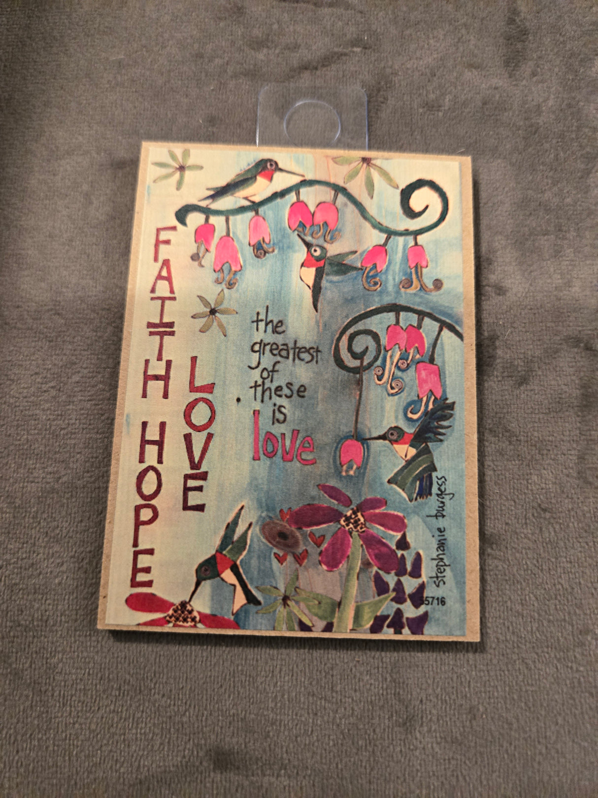 Faith, Hope, and Love Magnet