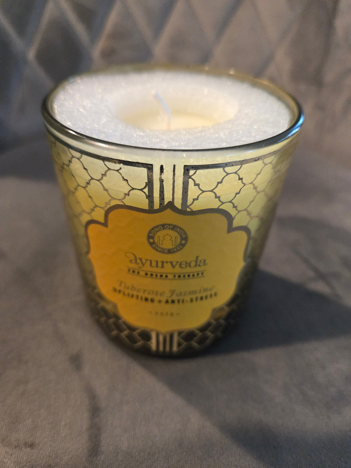 Ayurveda Tuberose Jasmine Candle