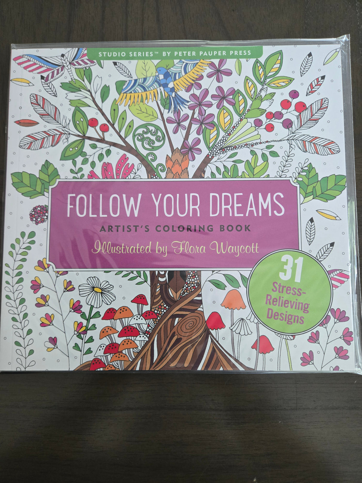 Follow Your Dreams Coloring Book