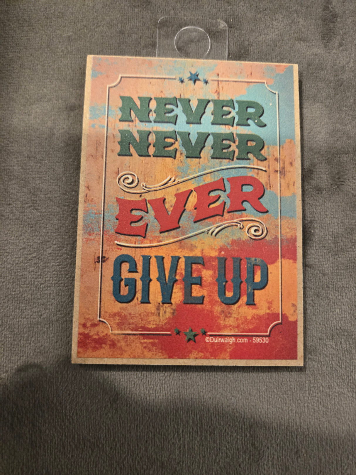 Never Never Ever Give Up Magnet