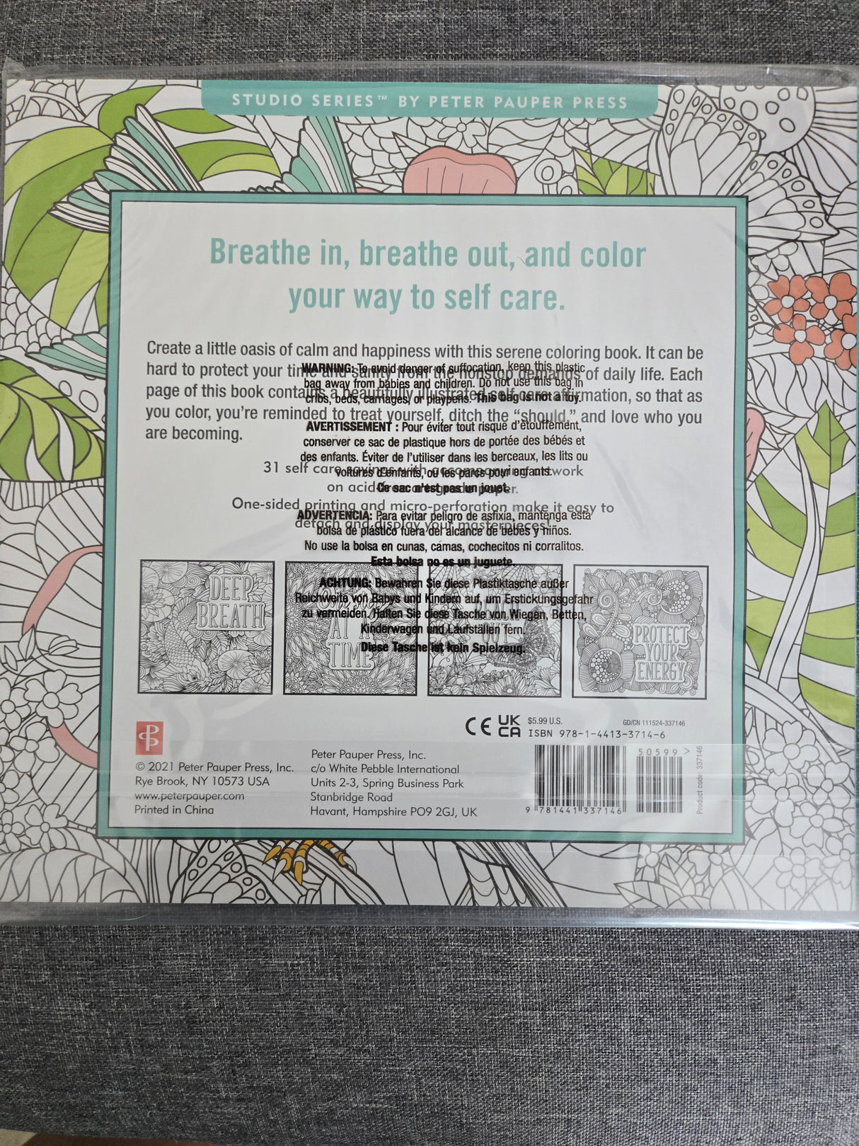 Self Care Coloring Book
