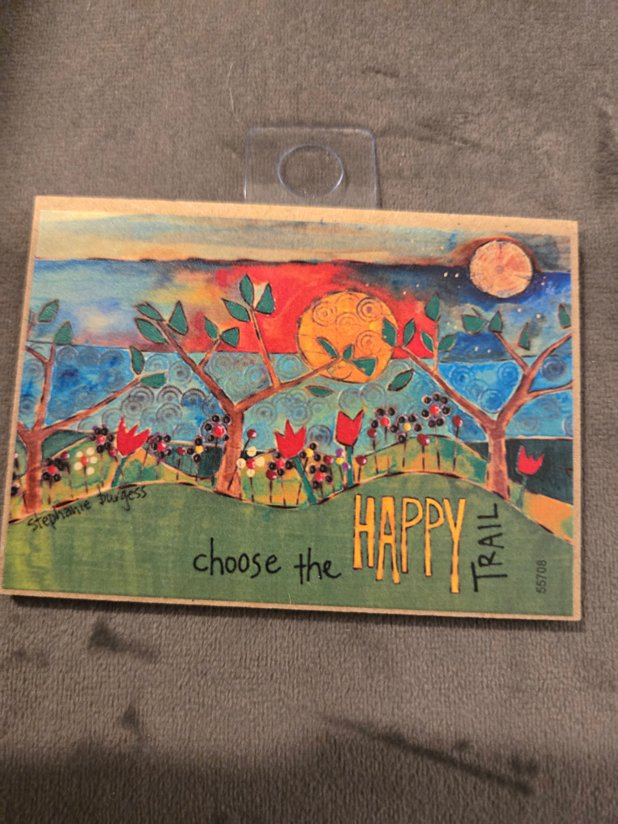 Choose the Happy Trail Magnet