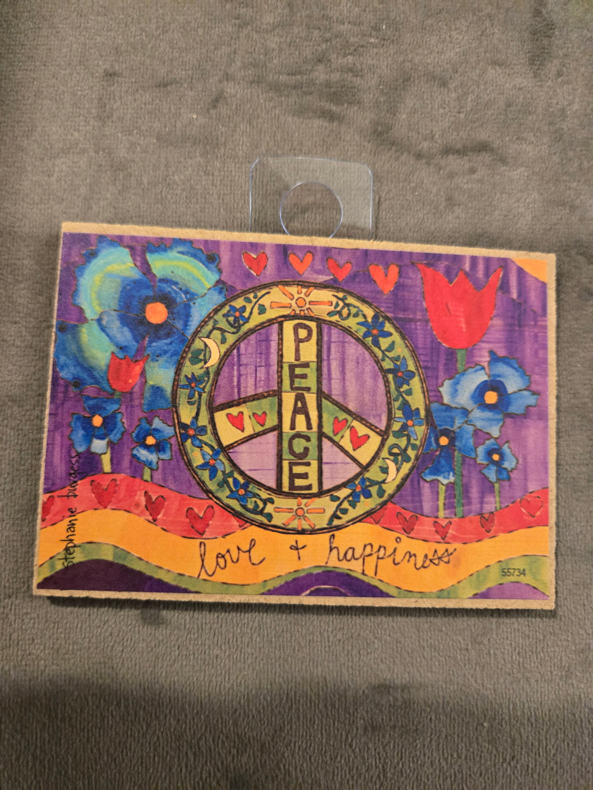 Peace, Love, & Happiness Magnet