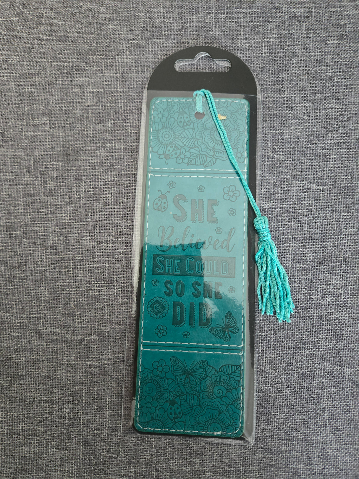 She believed she could...Bookmark