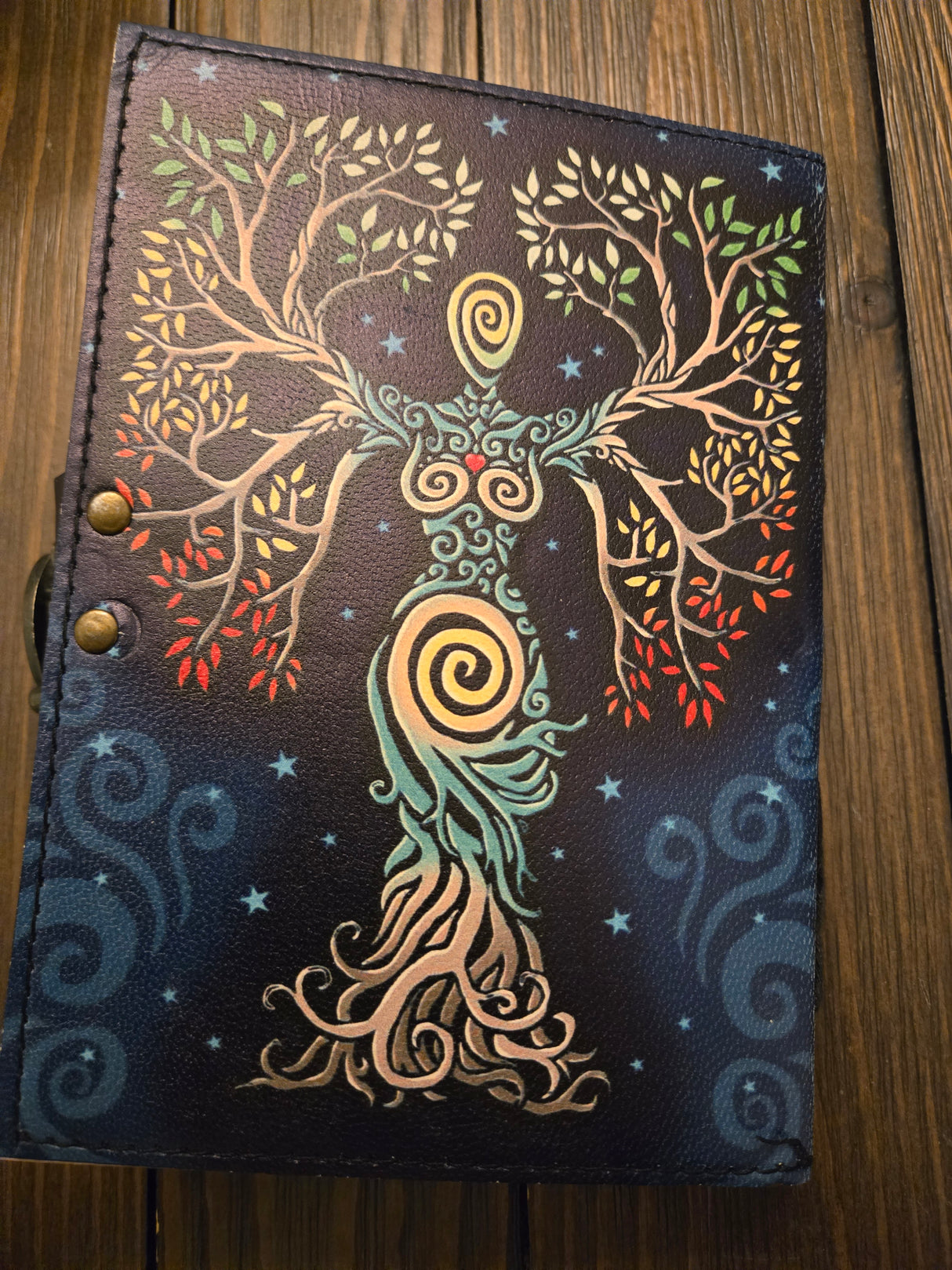 Leather Tree of Life Journal