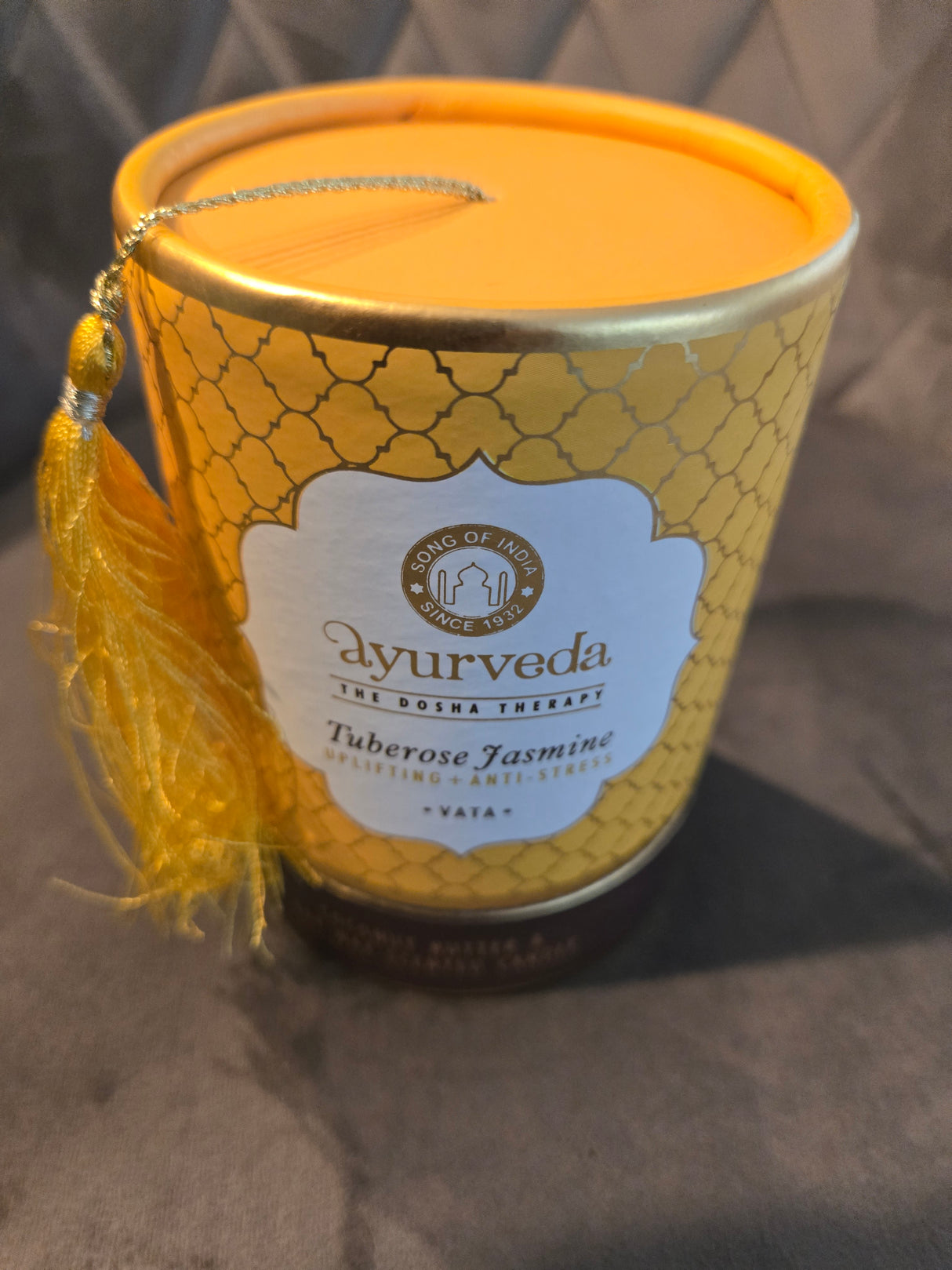Ayurveda Tuberose Jasmine Candle