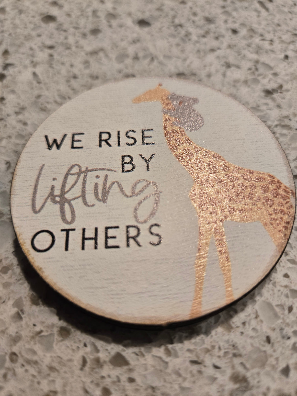 We Rise By Lifting Others Magnet