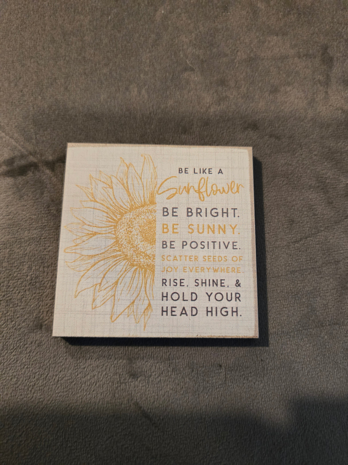 Be like a sunflower Magnet