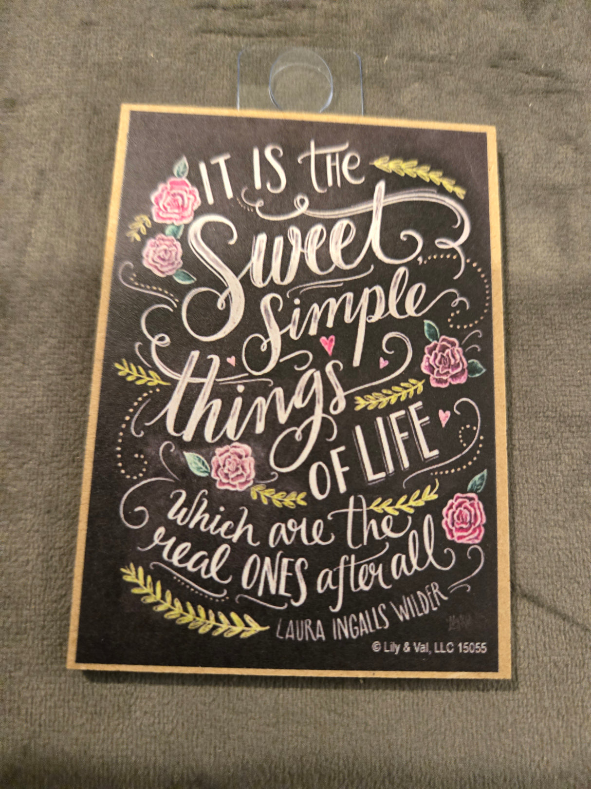 It is the Sweet Simple Things of Life Magnet