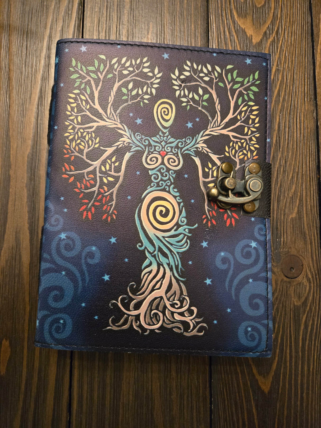 Leather Tree of Life Journal