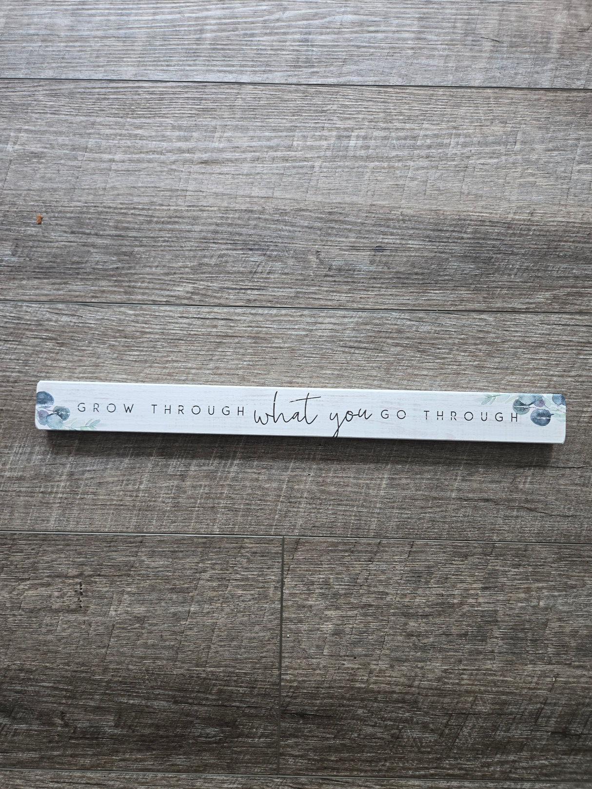 Grow Through Wood Stick Decor