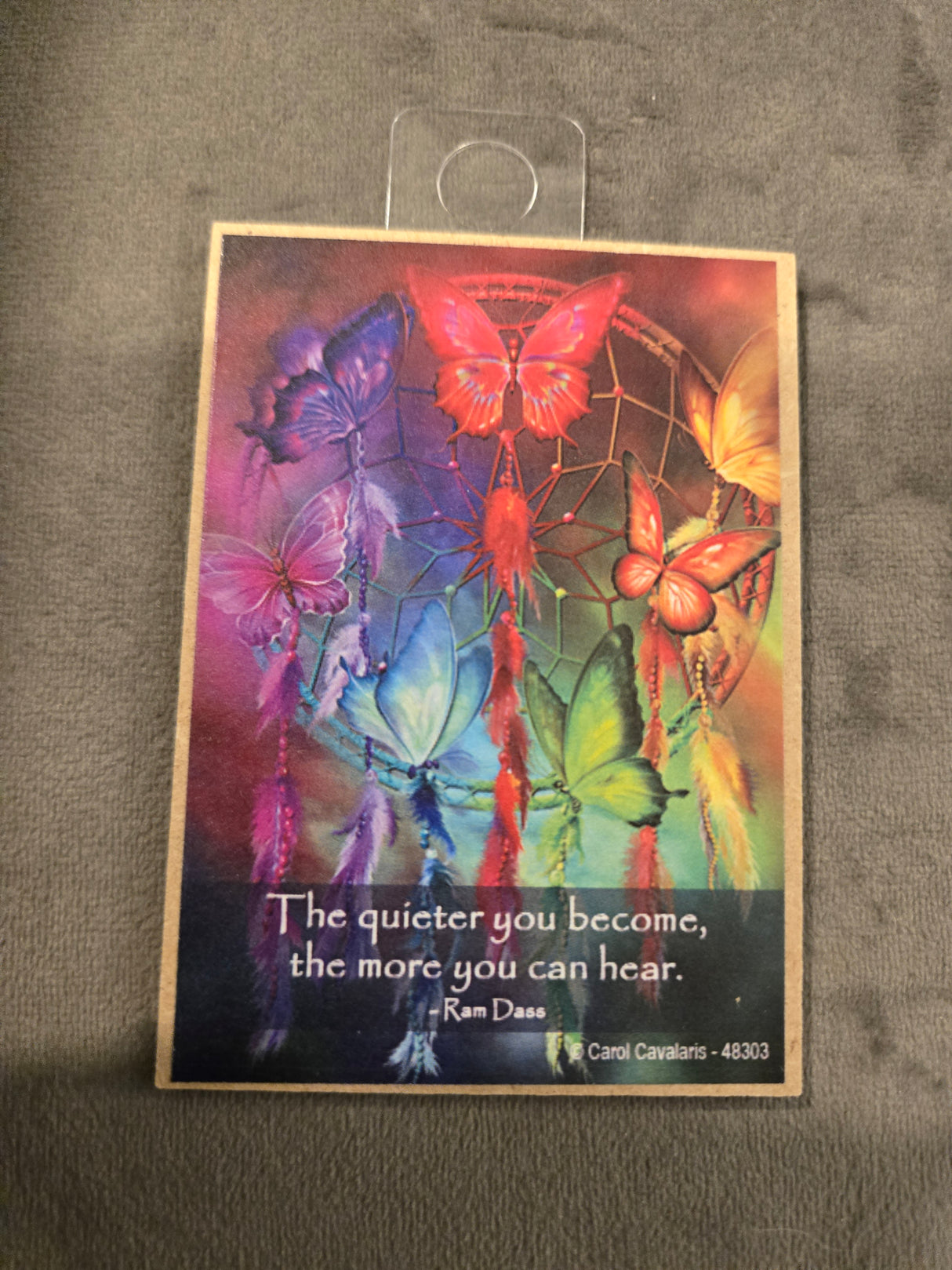 The Quieter You Become..Magnet