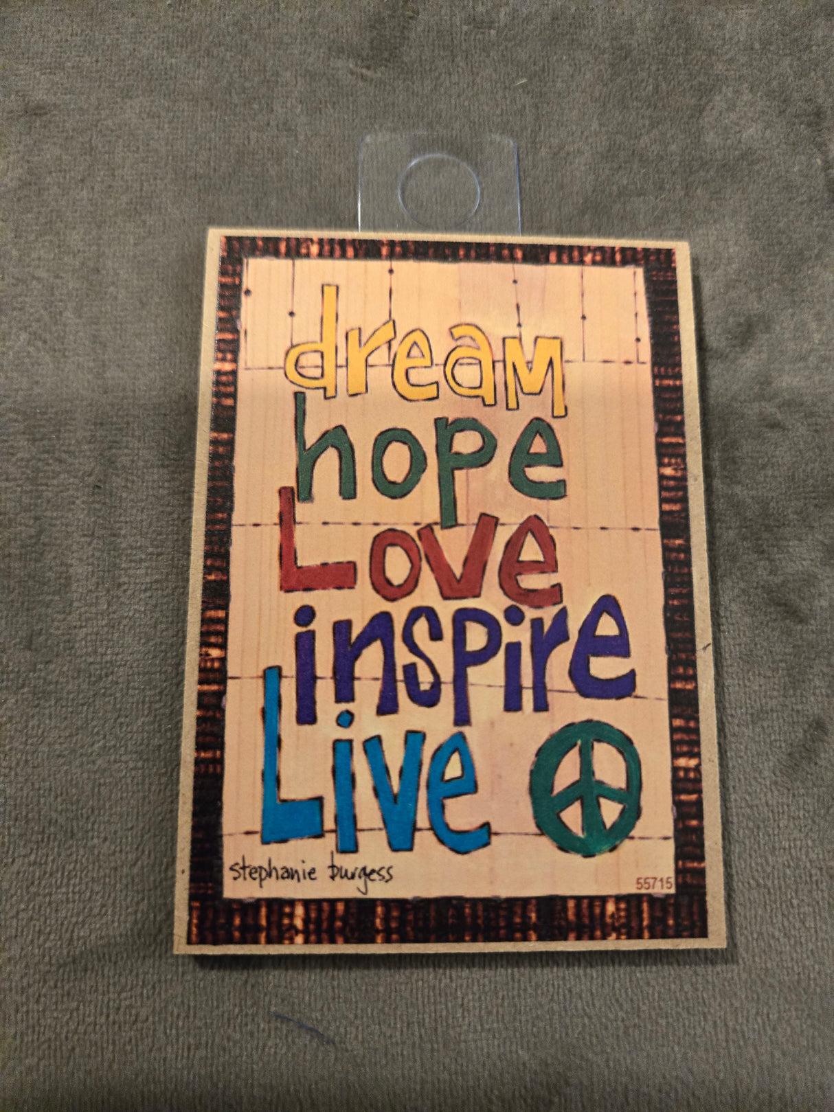 Dream, Hope, Love, Inspire, & Live Magnet