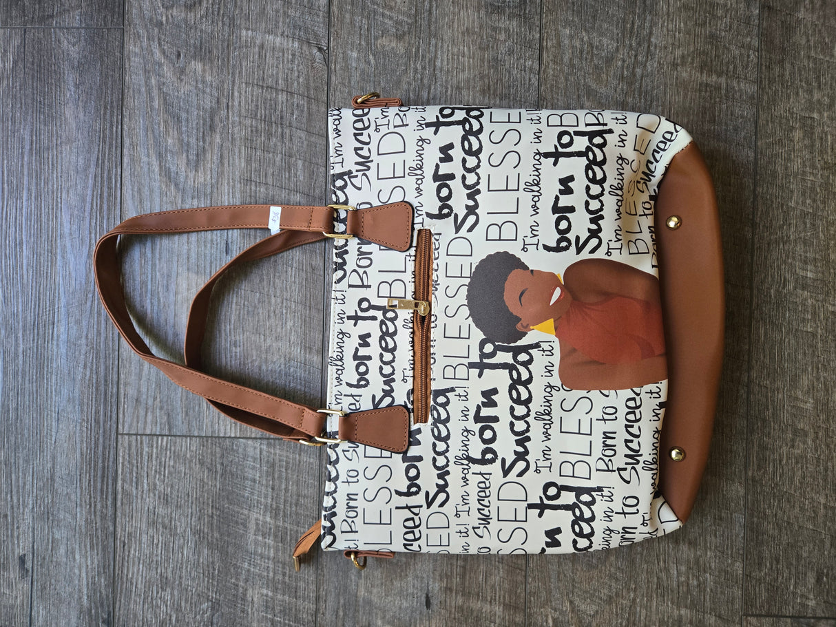 Born to Succed Handbag. Wallet, & Keyring