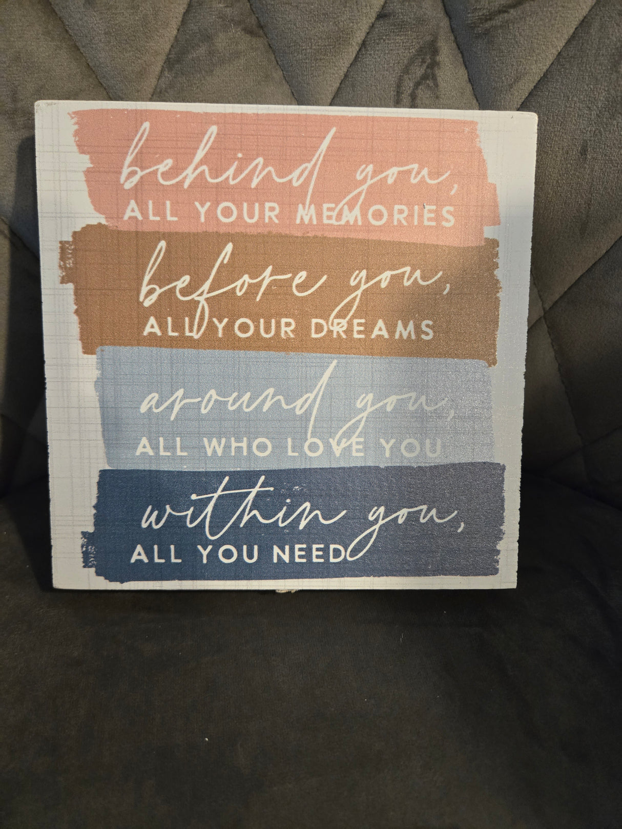 Behind You...Wood Square