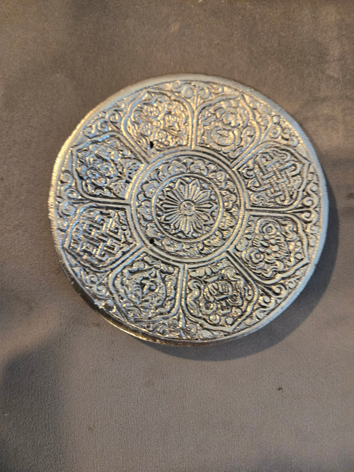 Round Incense and cone Holder