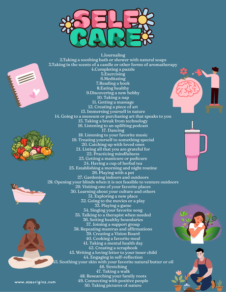 Self-care, an Expression of Self-Love