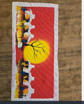 African Village Ghanaian Painting - Ase Origins