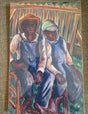 Black Father & Son Art Print - Ase Origins