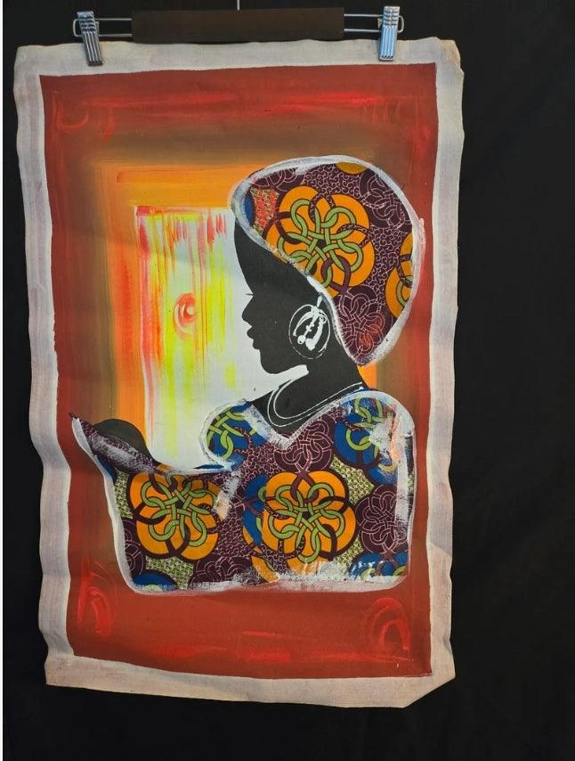 Large Mother & child Painting #88 - Ase Origins