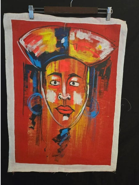 Large African Woman Painting #37 - Ase Origins