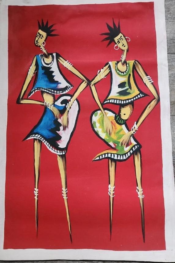 Large Let's Dance Painting #6 - Ase Origins