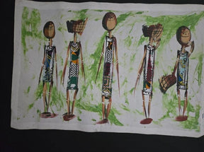 Large African Women Painting - Ase Origins