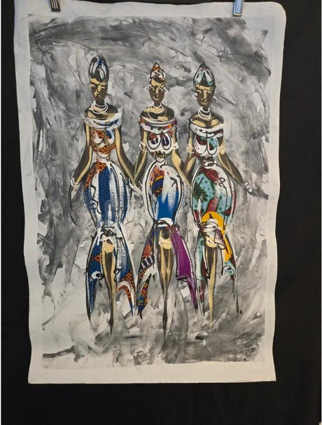 Large together we stand Painting #52 - Ase Origins