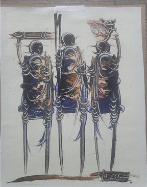 Small Kenyan Painting - Ase Origins