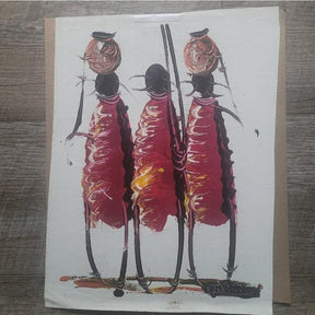 Small Kenyan Painting - Ase Origins