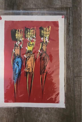 Small Ghanaian Painting #14 - Ase Origins